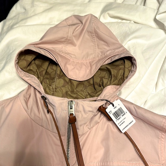 Coach Jackets & Blazers - Women’s Coach Shirt Jacket size large Orchid